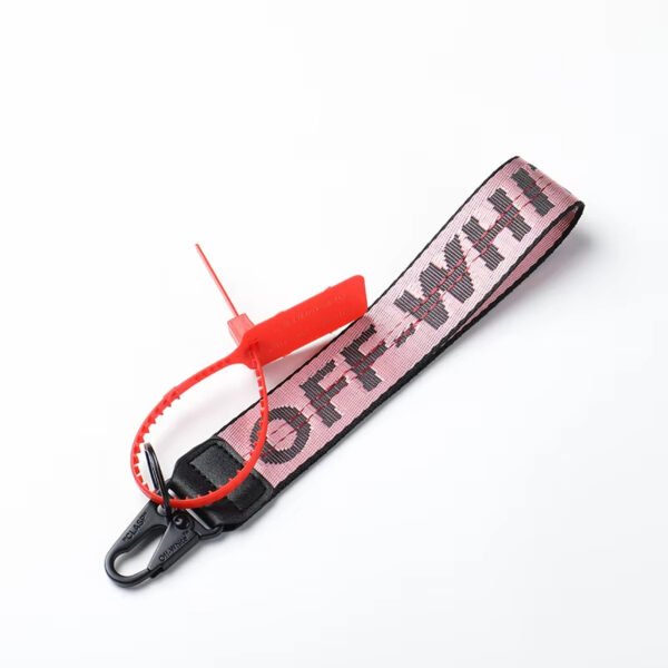 Popular off white keychain with Nylon material + 11Colors - Image 4