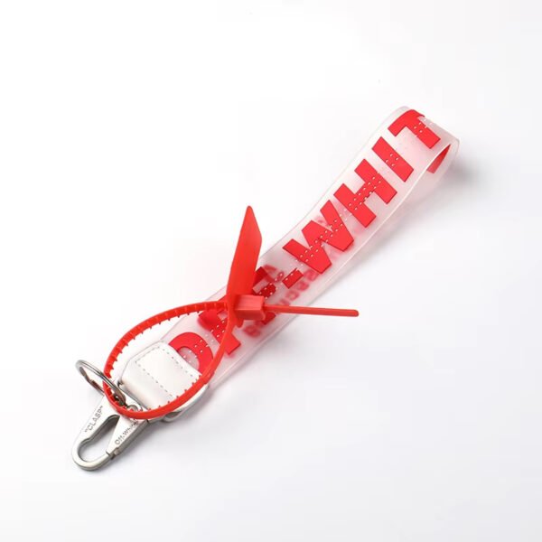 off white keychain with PVC material + 11Colors - Image 5
