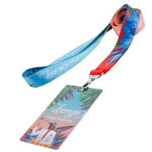 Sublimation Printing Custom Lanyard With Buckle Adjustable