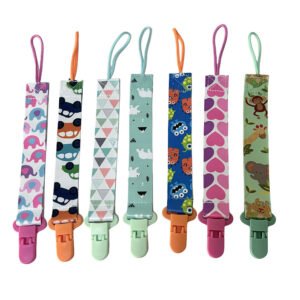 Newborn Pacifier Clip Leashes Wholesale Baby Soother Chain with Pacifier Clips