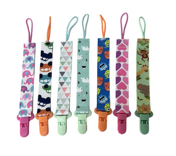 Newborn Pacifier Clip Leashes Wholesale Baby Soother Chain with Pacifier Clips