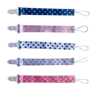 Newborn Pacifier Clip Leashes Wholesale Baby Soother Chain with Pacifier Clips