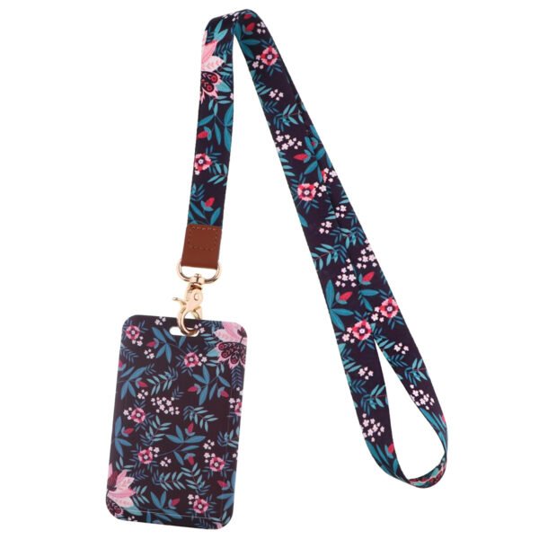 Sublimation Printing Lanyard With Card Holder for ID Name Key Car - Image 3