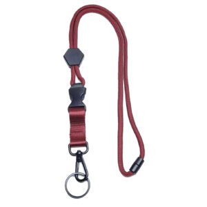 High End Multi-size Fashion Lanyard with Metal Buckle