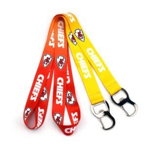 NBA Promotional Sublimation Lanyard With Beer Opener