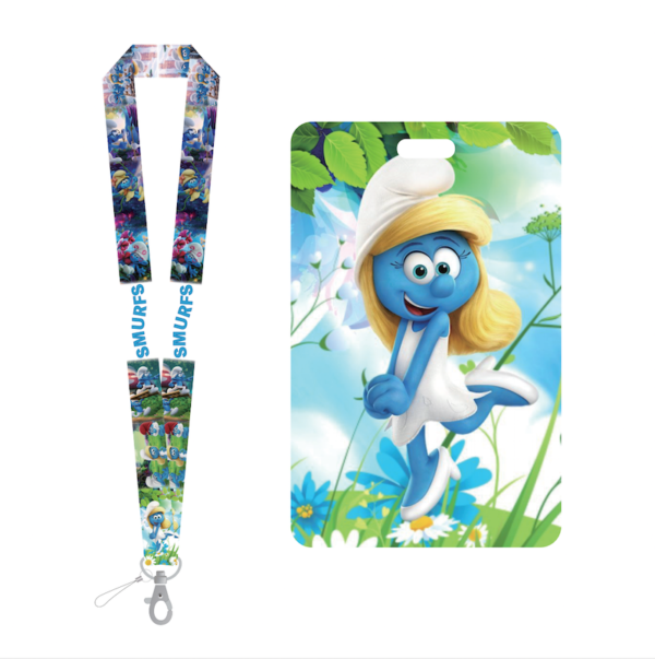 Cartoon logo printing lanyard with card holder - Image 5