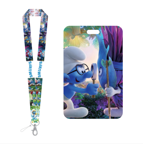 Cartoon logo printing lanyard with card holder - Image 3