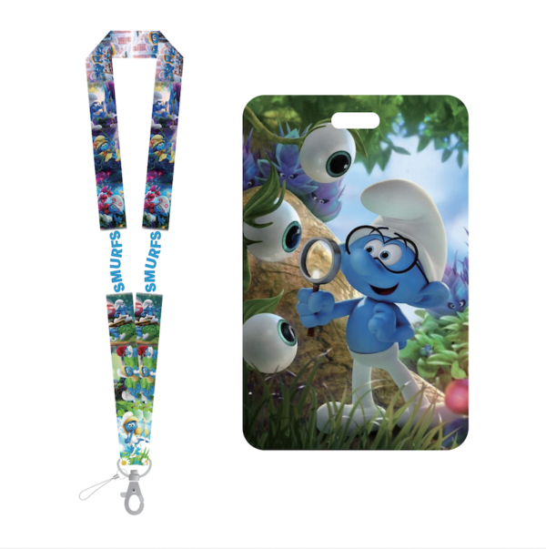 Cartoon logo printing lanyard with card holder - Image 4