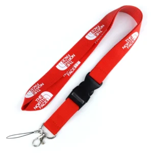 Custom Colorful Ribbon Key Chain Card Holder Lanyard