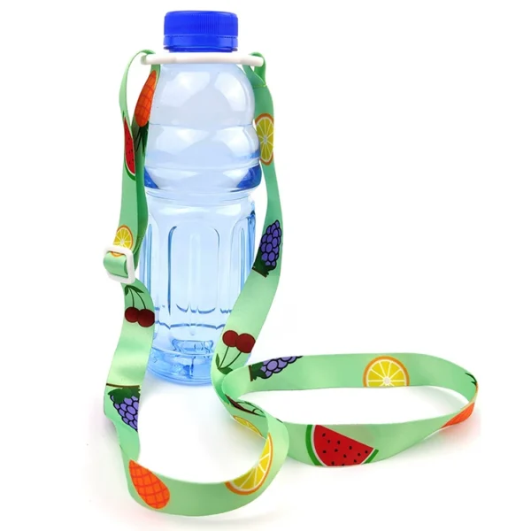 Lanyard Adjustable Water Bottle Holder Neck Lanyard Bottle Strap - Image 5