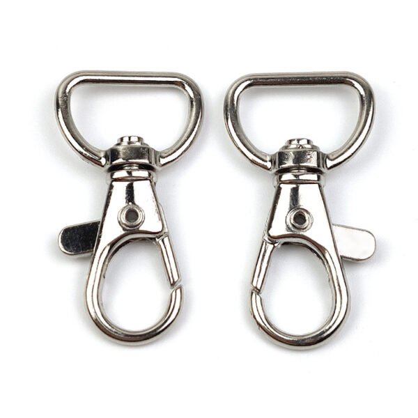Factory High Quality Lanyard Accessory Alloy Metal Clip Snap Hook