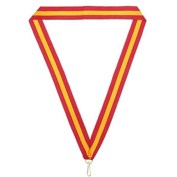 High Quality Custom Neck Sports Lanyard Printed Nylon Medal Ribbon - Image 2