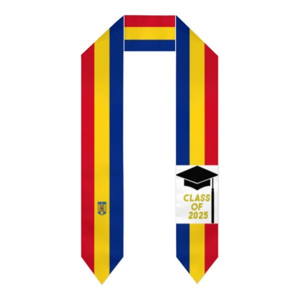 Flag Stole Study Abroad Adult Unisex Custom Graduation Belt - Image 5