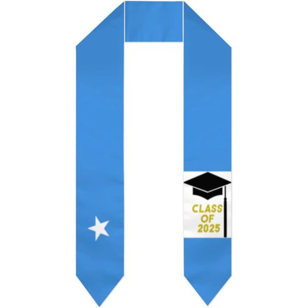 Flag Stole Study Abroad Adult Unisex Custom Graduation Belt - Image 4