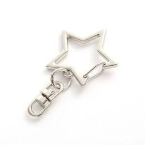 Zinc Alloy hang Plating Star Shaped Lobster Clasp Star