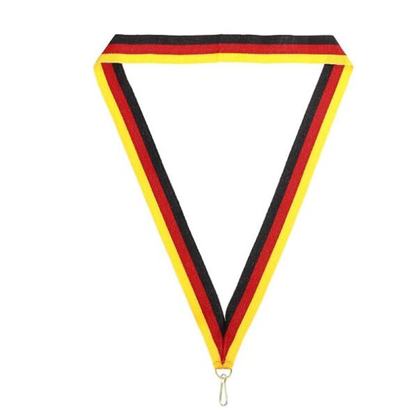 High Quality Custom Neck Sports Lanyard Printed Nylon Medal Ribbon - Image 5
