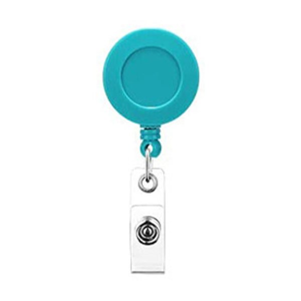 32MM Plastic Retractable Nurse Badge Reel Clips Holder with Metal Clip - Image 4