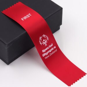 Award Ribbons Personalised Custom Sports 100% Polyester Satin
