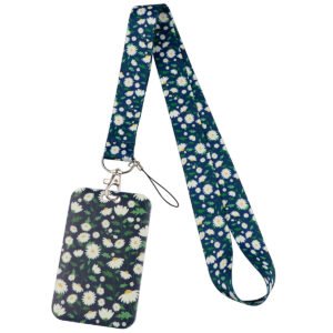 Anime Lanyard with Polyester Card Holder Badge Reel Retractable Lanyard