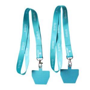 Neck Phone Printing Polyester Sublimation Lanyards With Logo Custom