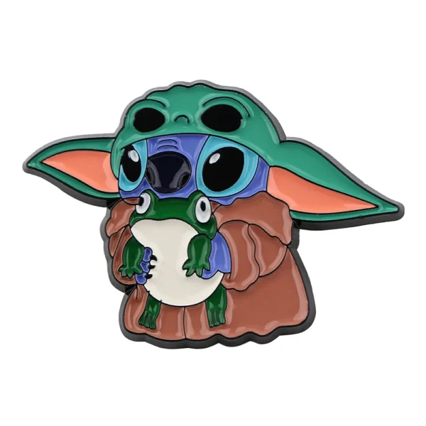 Fun Stitch Metal Badge Animated Creative Alloy Enamel Pin - Image 4