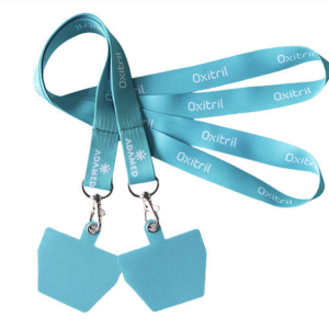 Neck Phone Printing Polyester Sublimation Lanyards With Logo Custom