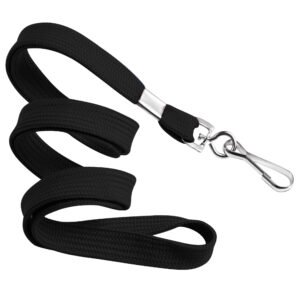 Plastic ID Working Name Badge Name Card Holder With Neck Strap