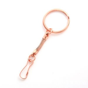 Colored Keychain Accessories/Clasp Snap Hook Key Chain Ring