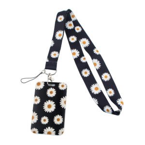 Anime Lanyard with Polyester Card Holder Badge Reel Retractable Lanyard