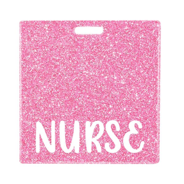 Nurse Accessories Gift for Badge Reel Acrylic RN Colorful Shiny - Image 5