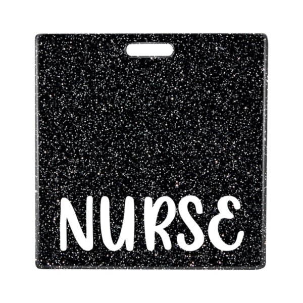 Nurse Accessories Gift for Badge Reel Acrylic RN Colorful Shiny - Image 3