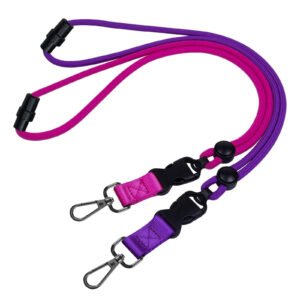 Safety Lanyard Vertical ID Badge Holder Premium Credential Holder