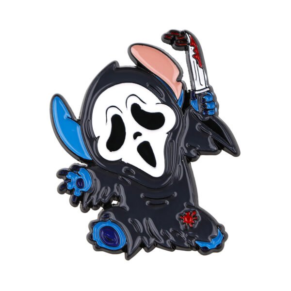 Fun Stitch Metal Badge Animated Creative Alloy Enamel Pin - Image 5