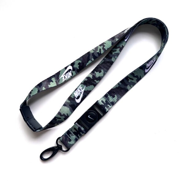 Dye Sublimation Polyester Lanyards ID Badge Holder with Nike Logo
