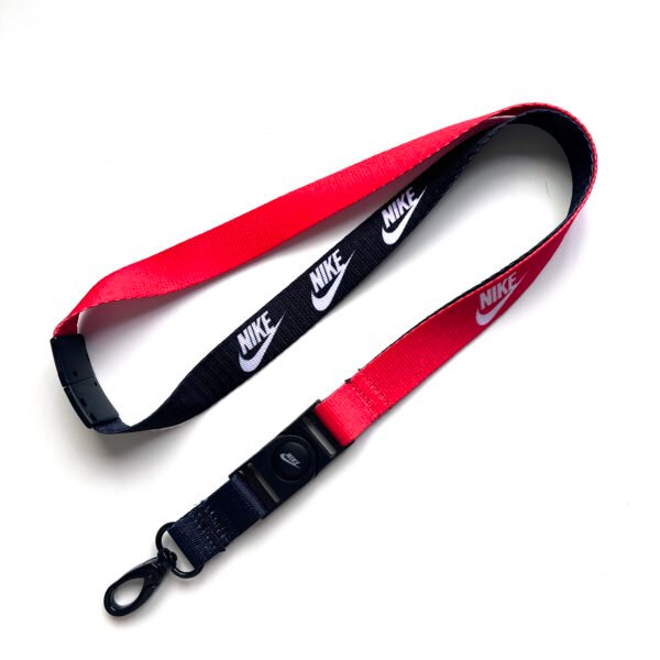 Dye Sublimation Polyester Lanyards ID Badge Holder with Nike Logo - Image 3