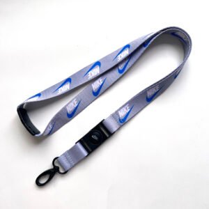 Dye Sublimation Polyester Lanyards ID Badge Holder with Nike Logo