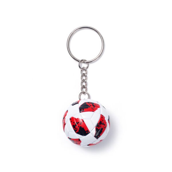 Soccer Keychain Customized 3D Football Key Chain Mini Ball Key Ring Tag - Image 4