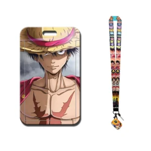 28 Designs Anime Demon Slayer Bus Card Holder Polyester Lanyard for Anime Fans