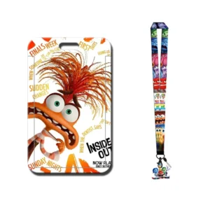 US Cartoon Movies Character Sublimation Printing Lanyard With ID Holder