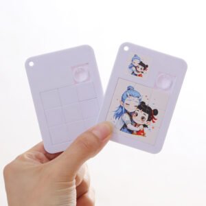 2025 Toy White Embryo Puzzle Plane Sliding Puzzle with Free Printing Design