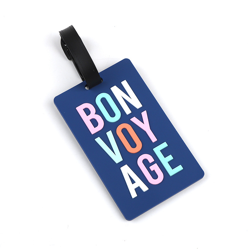 Custom Print Promotion Travel Luggage Tag Fashion Baggage Tag Name Identifier Tag - Image 3