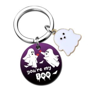 2025 Design Halloween Pumpkin Keychain & Ghost Reaper Pendant