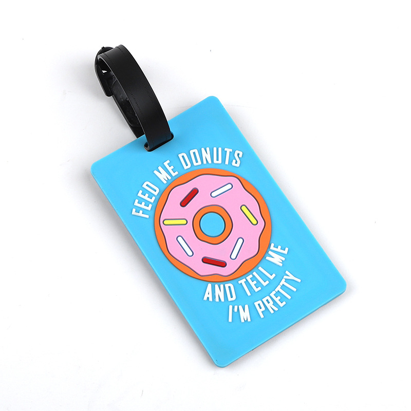 Custom Print Promotion Travel Luggage Tag Fashion Baggage Tag Name Identifier Tag - Image 5