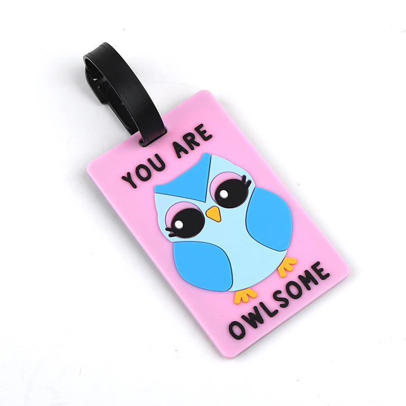 Custom Print Promotion Travel Luggage Tag Fashion Baggage Tag Name Identifier Tag - Image 2