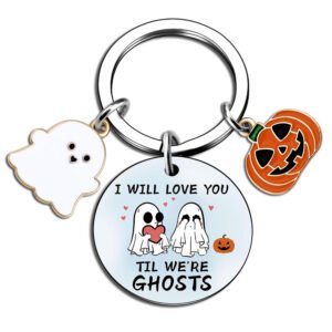 2025 Design Halloween Pumpkin Keychain & Ghost Reaper Pendant