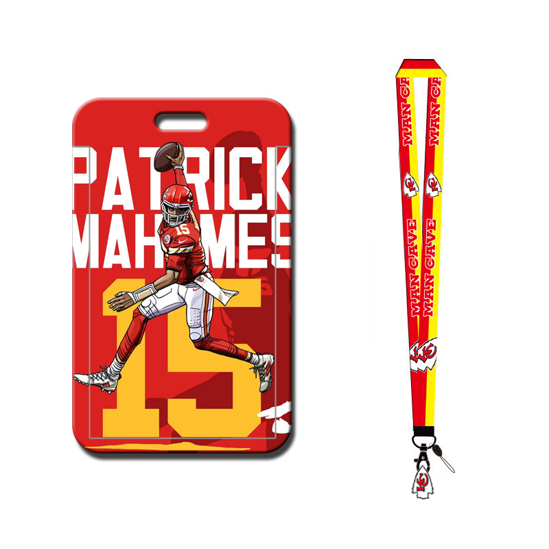 NFL Football Teams Lanyard Anime ID Card Key Phone Keychain Lanyards - Image 3