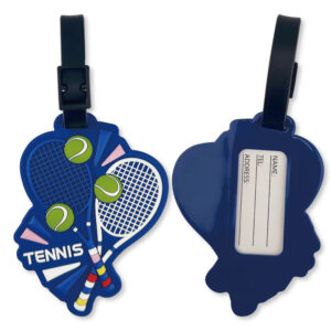 Custom 2D/3D Logo Soft PVC Promotional Luggage Tags