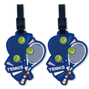 Custom 2D/3D Logo Soft PVC Promotional Luggage Tags