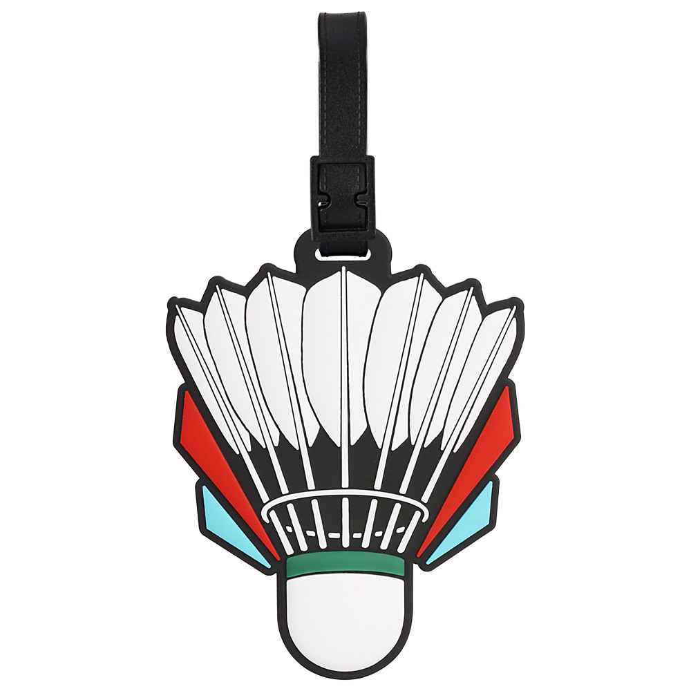 Custom PVC Luggage Tag Traveling Wholesale Suitcase ID Address Holder - Image 4