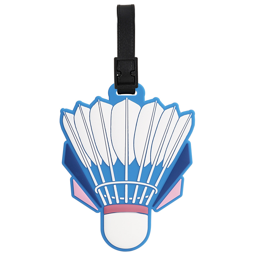 Custom PVC Luggage Tag Traveling Wholesale Suitcase ID Address Holder - Image 3